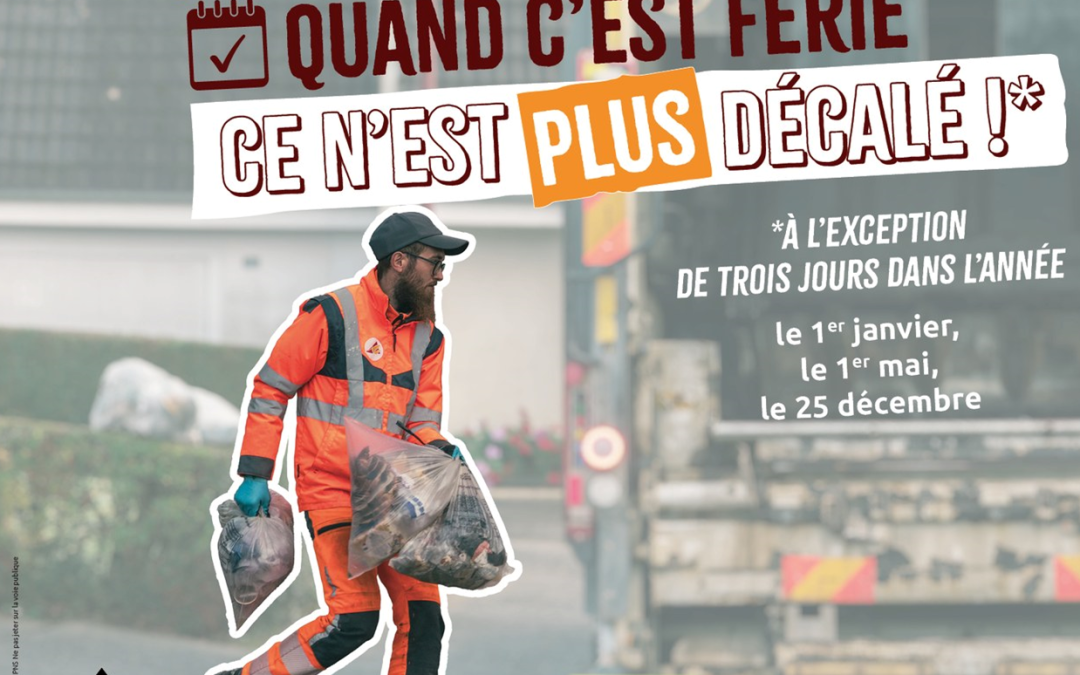 Collecte des déchets vendredi 15 mai